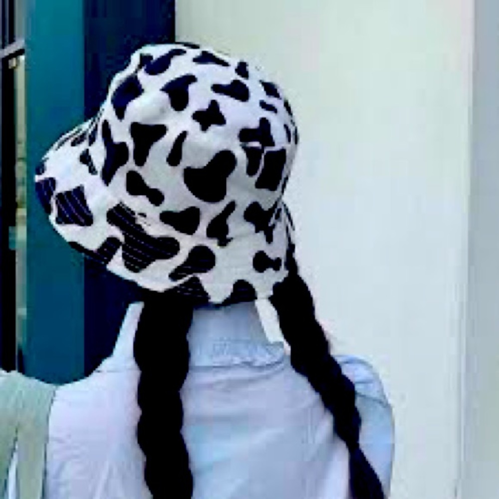 Farm Camo Cow Reversible Bucket Hat
